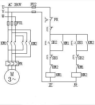 异步电机正反转控制电路